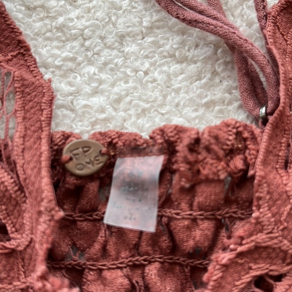 Free People One Adella Lace Bralette - Picture 4 of 6